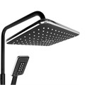 Душевая система Accoona A83123F, однорычажная, с тропическим душем, чёрная 7315293 - фото 17130199