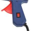 Клеевой пистолет ТУНДРА, 30 Вт, 220 В, выключатель, индикатор, антикапля, шнур 1.2 м, 7 мм 6074033 - фото 17130446
