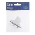 Держатель для душевой лейки ZEIN Z80, нерегулируемый, пластик, хром 6996335 - фото 17130567
