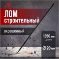 Лом строительный ЛОМ, d=20 мм, 1250 мм, окрашенный 7412635 - фото 17131107
