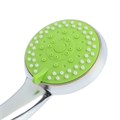 Набор для душа ZEIN Z0605, шланг 150 см, держатель, лейка 5 режимов, зеленый/хром 6931451 - фото 17131203