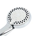 Набор для душа ZEIN Z1005, шланг 150 см, держатель, лейка 5 режимов, белый/хром 6931455 - фото 17131258
