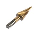 Сверло ступенчатое ТУНДРА ПРОФИ, HSS, TiN, спиральный профиль, SDS-plus, 4-20 мм 6937306 - фото 17132726