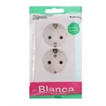 Розетка двойная SE Blanca, 16 А, 250 В, накладная, с з/к, IP20, белый, BLNRA010211 7612684 - фото 17133598