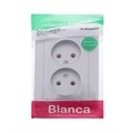 Розетка двойная SE Blanca, 16 А, 250 В, встраиваемая, без з/к, IP20, алюминий, BLNRS000023 7612696 - фото 17133601