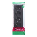 Розетка четверная SE Blanca, 16 А, 250 В, накладная, с з/к, шторки, IP20, антр., BLNRA011416 7612729 - фото 17133620