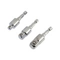 Набор шарнирных адаптеров для шуруповерта ТУНДРА, CrV, 1/4 - 3/8 - 1/2", 52 - 57 мм, 3 шт. 7069406 - фото 17133638