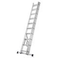 Лестница ТУНДРА, трехсекционная, алюминиевая, 10 ступеней 7533888 - фото 17134217