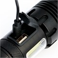 Фонарь ручной аккумуляторный Р70, 20 Вт, 2000 мАч, USB для телефона, zoom, индикатор заряда 7109227 - фото 17134606 Фонарь ручной аккумуляторный Р70, 20 Вт, 2000 мАч, USB для телефона, zoom, индикатор заряда 7109227 - фото 17134606