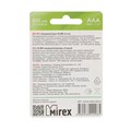 Аккумулятор Mirex, Ni-Mh, AAA, HR03-4BL, 1.2В, 800 мАч, блистер, 4 шт. 7750042 - фото 17135497