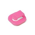 Держатель самоклеящийся для проводов и гирлянд ТУНДРА krep, 15х15х10 мм, розовый, 9 шт. 7514365 - фото 17136546