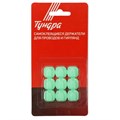 Держатель самоклеящийся для проводов и гирлянд ТУНДРА krep, 15х15х10 мм, зеленый, 9 шт. 7514366 - фото 17136558