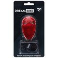 Фонарь велосипедный Dream Bike JY-399T-1, задний, 1 диод, 1 режим 7305383 - фото 17137022
