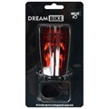 Фонарь велосипедный Dream Bike JY-2L-A, задний, 5 диодов, 3 режима 7305385 - фото 17137025