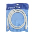 Душевой шланг ZEIN Z49PSW, 150 см, усиленный в оплетке, гайки цинк, втулка латунь, белый 7439460 - фото 17137046