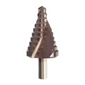 Сверло ступенчатое ТУНДРА ПРОФИ, HSS-Co, спиральный профиль, трехгранный хвостовик, 9-36 мм 7546786 - фото 17137765