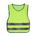 Жилет со светоотражающими полосами, детский, р. 30-34, 58×50 см, салатовый 7650505 - фото 17138399