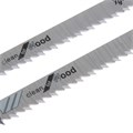 Пилки для лобзиков ТУНДРА, по дереву, чистый прямой рез, HCS, 75/100 х 2.5 мм, 2 шт. 7347462 - фото 17139382