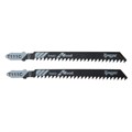 Пилки для лобзиков ТУНДРА, по дереву, прямой грубый рез, HCS, 75/100 х 3 мм, 2 шт. 7347464 - фото 17139393