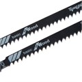 Пилки для лобзиков ТУНДРА, по дереву, прямой грубый рез, HCS, 75/100 х 3 мм, 2 шт. 7347464 - фото 17139394