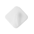 Держатель самоклеящийся ТУНДРА krep, 45х45 мм, ромб, цвет белый, 3 шт. 9233734 - фото 17140850