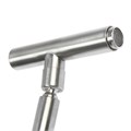 Смеситель для кухни ZEIN ZS-1, "микрофон", картридж 35 мм, нержавеющая сталь, сатин 7603398 - фото 17141054