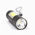 Фонарь ручной аккумуляторный, 3 Вт, 600 мАч, XPE, 3 режима, USB 9094008 - фото 17141569
