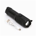 Фонарь ручной аккумуляторный, 3 Вт, 1200 мАч, 200 лм, XPE, 3 режима, USB, 12.8 x 3 см 9157269 - фото 17141696