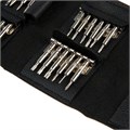 Набор для точных работ ТУНДРА, в кожаном чехле, 25 предметов 7644100 - фото 17141792