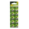 Батарейка алкалиновая GP, 177A (LR626, G4, 177)-10BL, 1.5В, блистер, 10 шт. 9370352 - фото 17144065