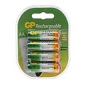 Аккумулятор GP, Ni-Mh, AA, HR6-4BL, 1.2В, 2300 мАч, блистер, 4 шт. 9370355 - фото 17144067