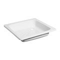 Поддон душевой стальной Ligeya, эмалированный, 700х700х150 мм, без сифона 9397719 - фото 17144586