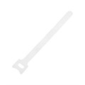Стяжки-липучки для проводов 150Х10Х1,5 мм, ТУНДРА цвет белый, 10 шт. 9231309 - фото 17145174