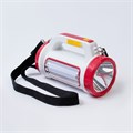 Фонарь кемпинговый аккумуляторный, 3+15 Вт, 2000 мАч, LED, USB, 5 режимов, солнечная батарея 9321841 - фото 17145409