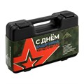 Набор инструментов в кейсе ЛОМ "23 ФЕВРАЛЯ", в подарочной упаковке, 7 предметов 9305215 - фото 17146541