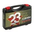 Набор инструментов в кейсе ТУНДРА "23 ФЕВРАЛЯ", в подарочной упаковке, 7 предметов 9305220 - фото 17146557