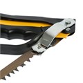 Пила лучковая ТУНДРА, "волчий зуб" для быстрого пила по сухой и мокрой древесине, 600 мм 9197352 - фото 17146946