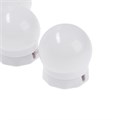 Комплект светодиодных ламп для подсветки зеркала, 10шт, контроллер, от USB, 3000 - 6500К 9276062 - фото 17147038