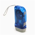 Фонарь ручной аккумуляторный, 1 Вт, 300 мАч, LED, динамо зарядка 9341624 - фото 17147512
