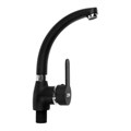 Смеситель для кухни ZEIN Z2231, излив "утка", картридж керамика 40 мм, черный 7877133 - фото 17148032