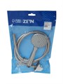 Набор для душа ZEIN Z0104, шланг 150 см, гайки металл, втулка пластик, лейка 1 режим 9234744 - фото 17148343
