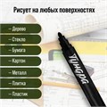 Маркер строительный ТУНДРА, перманентный, черный, ширина линии 3 мм 9378830 - фото 17149097