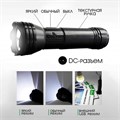 Фонарь ручной аккумуляторный 3 Вт, 1000 мАч, с солнечной панелью 1.2 Вт, 6 В и лампочкой 9366340 - фото 17150005