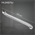 Излив для смесителя ZEIN, 3/4", изогнутый, нержавеющая сталь, 35 см, аэратор пластик 9240267 - фото 17150089