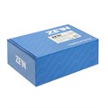 Смеситель для ванны ZEIN Z4051, короткий излив, кран-букса латунь 1/2", душевой набор, хром 9278937 - фото 17150118