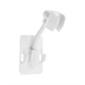 Держатель для душевой лейки ZEIN Z89, самоклеющейся, регулируемый, пластик, белый 9234740 - фото 17150171