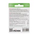 Аккумулятор Mirex, Ni-Mh, AAA, HR03-4BL, 1.2В, 1000 мАч, блистер, 4 шт. 9633043 - фото 17150929