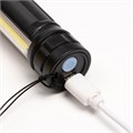 Фонарь ручной аккумуляторный, 400 мАч, 1 Вт, LED, COB, 3 режима 9482852 - фото 17152723