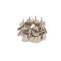 Гвозди ТУНДРА, декоративные, фактурные, 11х16 мм, хром, 50 шт 9743700 - фото 17152795