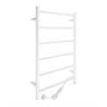 Полотенцесушитель электрический ZEIN PE-04, "Классика", 500х800 мм, 6 перекладин, белый 9546290 - фото 17154813